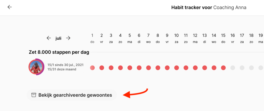 Gearchiveerde habits