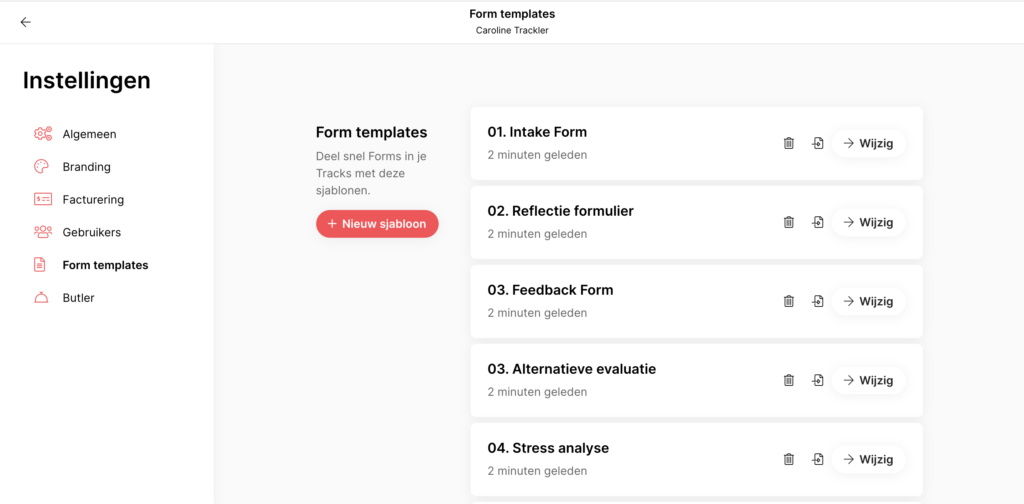forms and templates, enrich your coaching trajectory